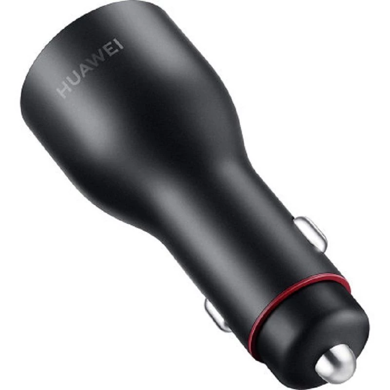Huawei caricabatterie auto Super Charge doppia porta 40W nero
