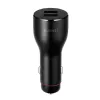 Huawei caricabatterie auto Super Charge doppia porta 40W nero