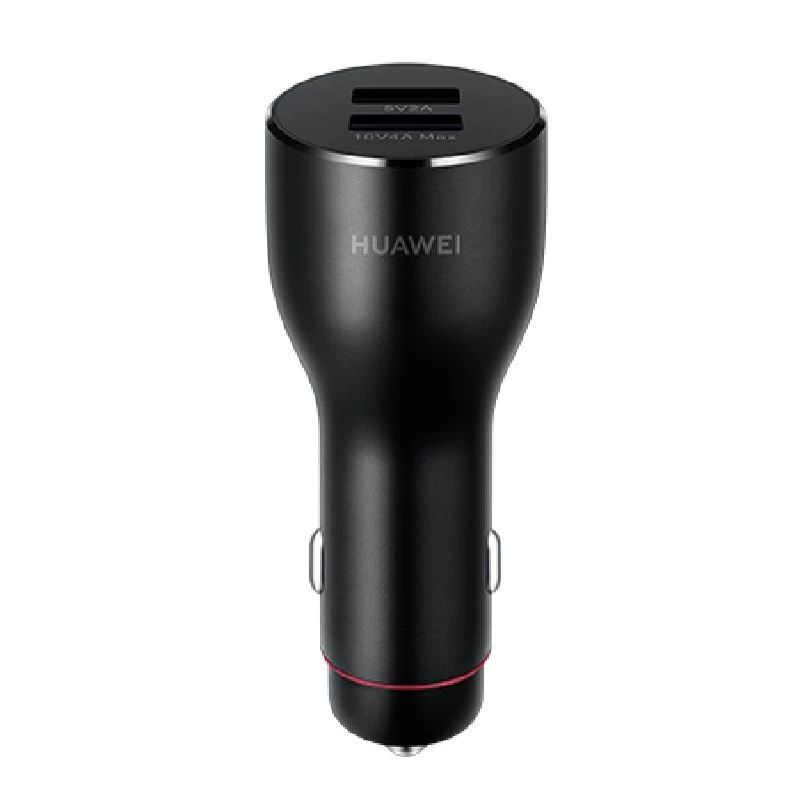 Huawei caricabatterie auto Super Charge doppia porta 40W nero