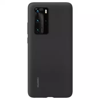 Huawei Custodia in silicone per P40 nero