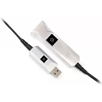 Huddly cavo ottico attivo USB 3.0, connettore maschio Type-A su connettore femmina Type-A, 10 m, nero 7090043790450