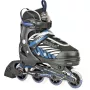 HUDORA Leon pattini inline bambino taglia 37-40 nero/blu