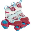 HUDORA My First Quad LED Pattini a rotelle misura 30-33 rosso/azzurro