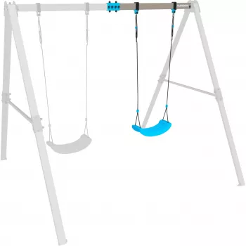 HUDORA Schaukel Vario - Modulo aggiuntivo sedile altalena turchese/beige