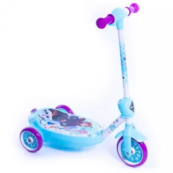 Huffy Frozen Bubble Monopattino a 2 ruote con macchina per bolle di sapone per bambini