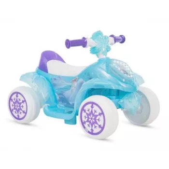 Huffy Frozen Bubble Quad Bike 6V veicolo elettrico, blu