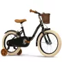 Huffy Vintage 16 bicicletta per bambini - nero lucido (21255W)