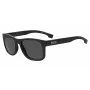 HUGO BOSS BLACK BOSS1568S807 occhiali da sole rettangolari, nero/grigio, 55/18/145 mm