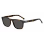 HUGO BOSS BLACK BOSS1626S086 Occhiali da sole Uomo - Montatura Nera, Lenti Grigie, 55/18/145 mm