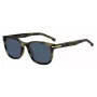 HUGO BOSS BLACK BOSS1722GS517 Occhiali da sole rettangolari Montatura nera Lenti grigie 54mm