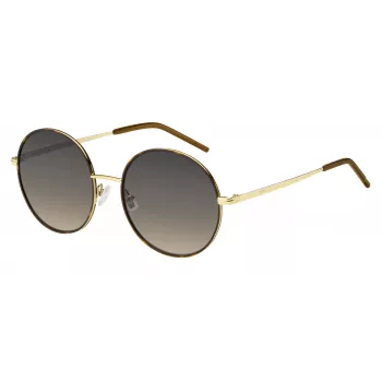 HUGO BOSS BLACK Occhiali da sole donna BOSS1593S06J montatura rettangolare in acetato lenti grigie 54mm