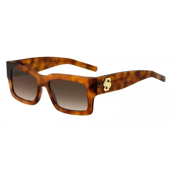 HUGO BOSS BLACK Occhiali da sole da donna BOSS1654S086 - Montatura nera, lenti grigie, 54 mm