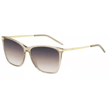 HUGO BOSS BLACK Occhiali da sole Donna BOSS1661S84A - Lenti Grigie, Montatura Nera, 58 mm