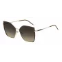 HUGO BOSS BLACK Occhiali da sole da donna BOSS1708S01Q - Montatura nera, lenti grigie, 58 mm