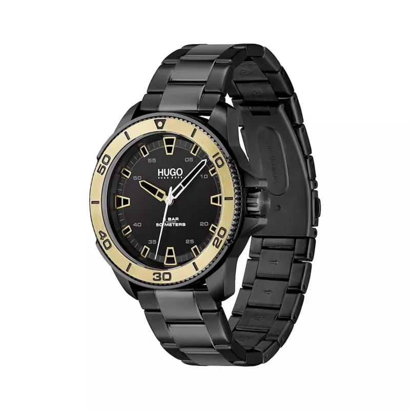HUGO BOSS Orologio uomo Skymaster Chronograph 1530225 44mm acciaio inox quadrante blu