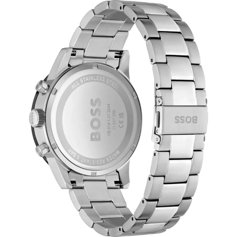 HUGO BOSS Orologio cronografo uomo Velocity 1513922 44mm acciaio inox quadrante blu