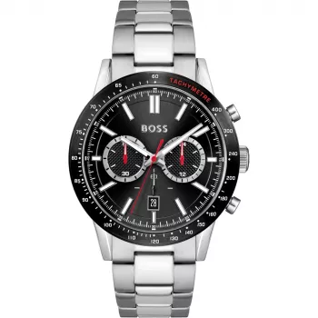 HUGO BOSS Orologio cronografo uomo Velocity 1513922 44mm acciaio inox quadrante blu