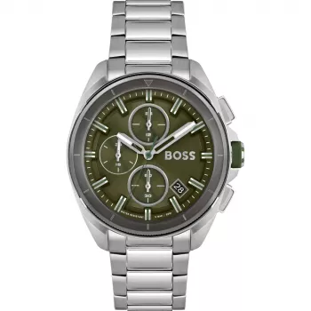 HUGO BOSS orologio uomo 1513951 44mm acciaio inox quadrante blu cronografo