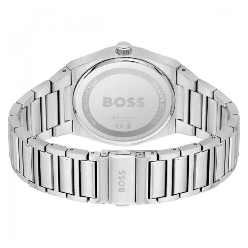 HUGO BOSS Orologio da uomo 1513992 42mm quadrante blu acciaio inox cronografo