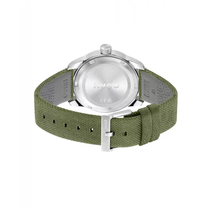 HUGO MAN 1530331 42mm Orologio cronografo in acciaio inox