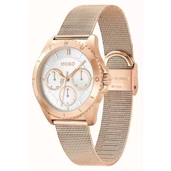 HUGO Orologio donna 1540161 36mm Acciaio inox Mesh Argento