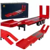 Huina 1:18 rimorchio a pianale ribassato per Scania 770S camion RC - rosso