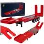 Huina 1:18 rimorchio a pianale ribassato per Scania 770S camion RC - rosso