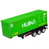 HUINA 1:18 RC radiocomando camion con container, luci e suoni