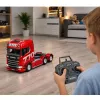 Huina 1501 Scania camion radiocomandato, rosso, 1:18