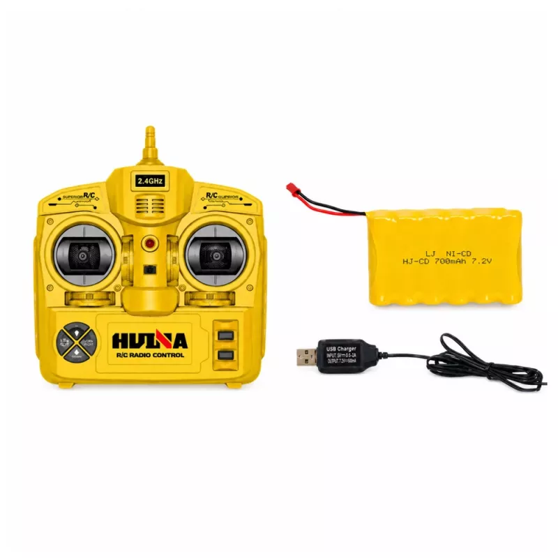 HUINA 1577 1:14 Grande carrello elevatore radiocomandato RC con pinza per pallet