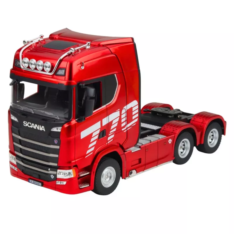 HUINA 32330 Scania 770S Camion con rimorchio radiocomandato rosso 1:18