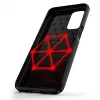 Custodia flessibile Hurtel Carbon per OnePlus Nord N200 5G nera