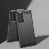 Hurtel Carbon Case Cover flessibile a custodia per Samsung Galaxy A53 5G nero