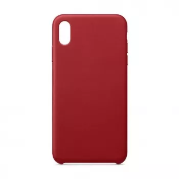 Hurtel Custodia in pelle ECO per Apple iPhone 12 Mini rossa