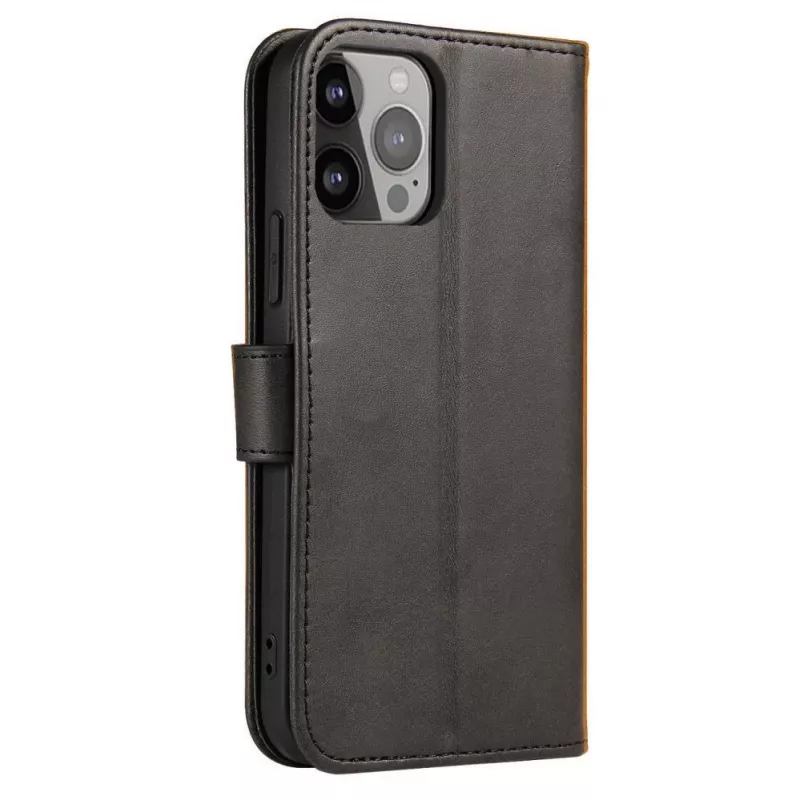 Hurtel Magnet Case Cover per TCL 20 Pro 5G Flip Cover Wallet Stand nero