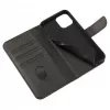 Hurtel Magnet Case Custodia elegante con patta e funzione stand per OnePlus Nord N200 5G nero