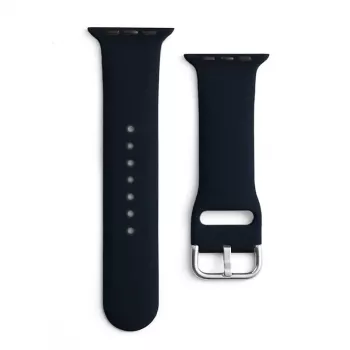 Hurtel Cinturino in silicone APS per Apple Watch 38/40/41mm cinturino da orologio - nero