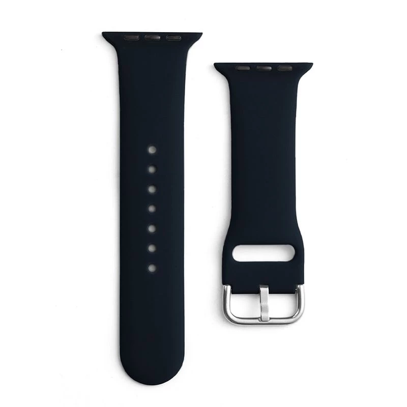 Hurtel Cinturino in silicone APS per Apple Watch 38/40/41mm cinturino da orologio - nero