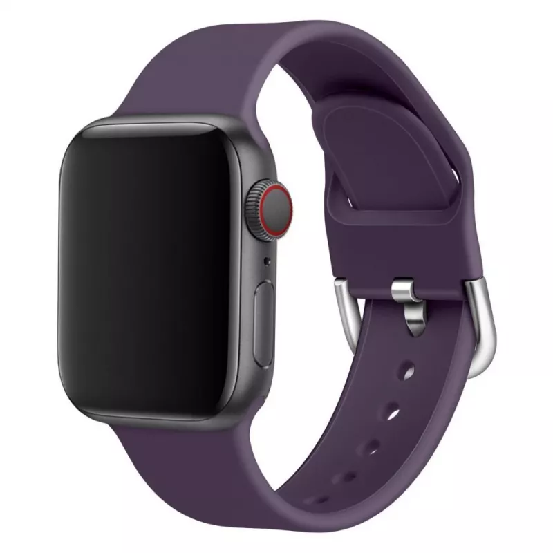 Hurtel Cinturino in silicone APS per Apple Watch 38/40/41mm cinturino da orologio - nero
