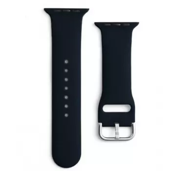 Hurtel Cinturino in silicone APS per Apple Watch 38/40/41mm cinturino da orologio - nero
