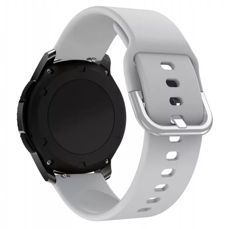 Hurtel Cinturino in silicone TYS Band per Samsung Galaxy Watch 40 / 41 / 42 / 43 / 44 mm - grigio