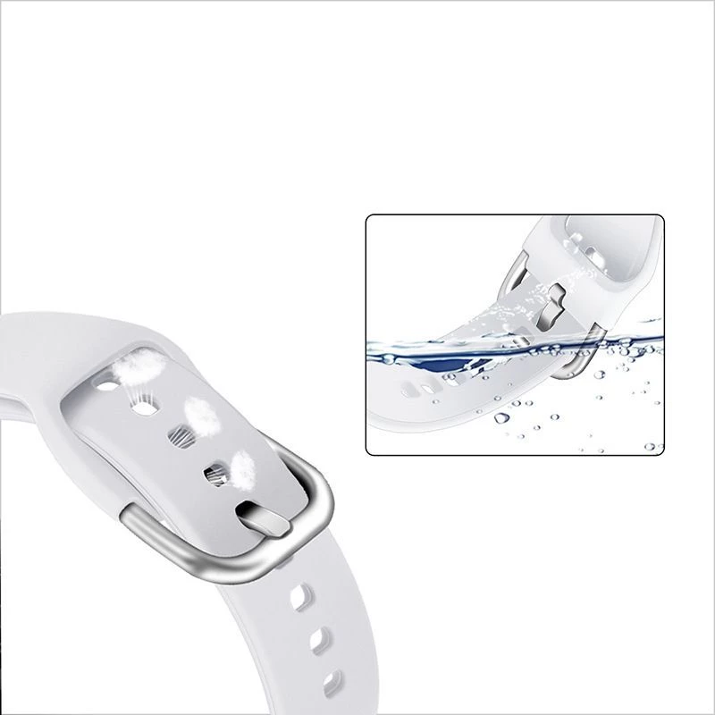 Hurtel Cinturino in silicone TYS Band per Samsung Galaxy Watch 40 / 41 / 42 / 43 / 44 mm - grigio