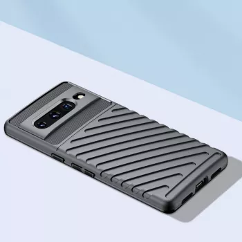 Hurtel Thunder Case Cover flessibile corazzata per Google Pixel 7 Pro nero
