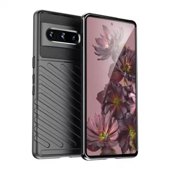 Hurtel Thunder Case Cover flessibile corazzata per Google Pixel 7 Pro nero