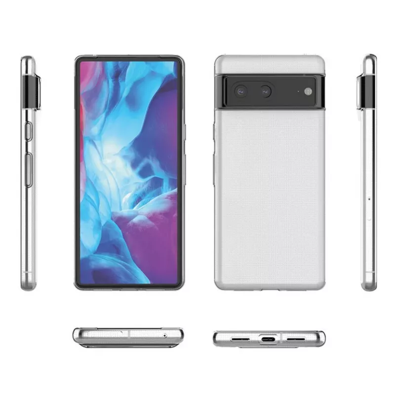 Hurtel Ultra Clear 0.5mm Case per Google Pixel 7a cover slim trasparente