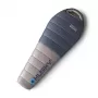 Husky DOPY Sacco a pelo in piuma -25°C, 85x220 cm, 1,69 kg, blu/grigio