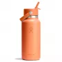 Hydro Flask 946 ml Wide Flex Straw Cap 32OZ Nectar Orange