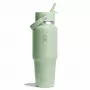 Borraccia Hydro Flask Travel Bottle Wide Flex Straw Cap 32OZ 946ml Aloe