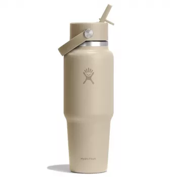Hydro Flask Travel Bottle Wide Flex Straw Cap 32OZ 946ml avena