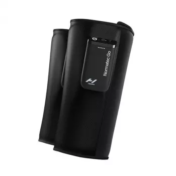 Hyperice Normatec Go massaggiatore per polpacci con compressione pneumatica dinamica e Bluetooth